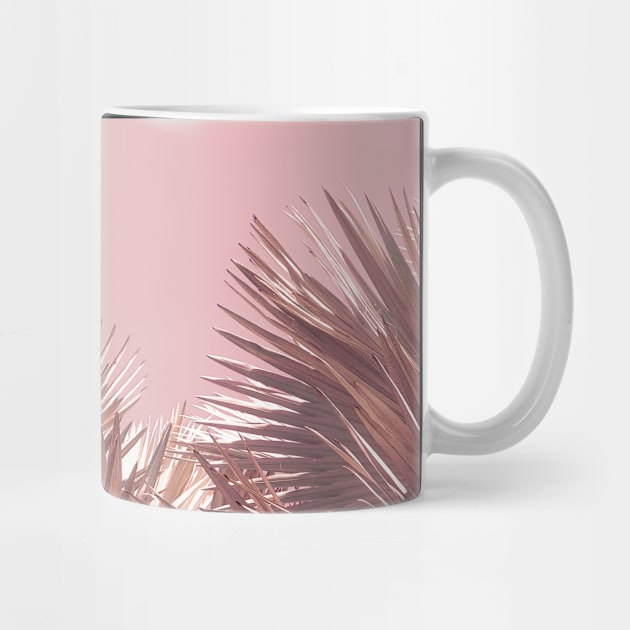 Palm trees - pink - nature photography by ArtByMe